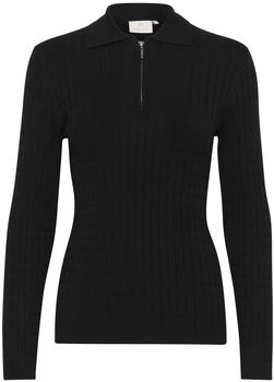 Kaffe Pullover 'Flora' schwarz