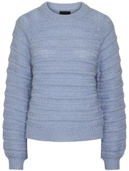 Pieces Pullover 'PCJAYDA' hellblau