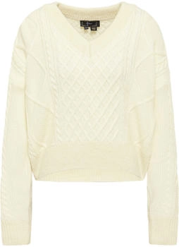 Faina Damen Pullover wollweiß 7467299