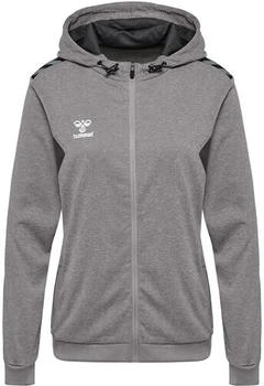 Hummel Authentic PL Reißverschluss Damen grau