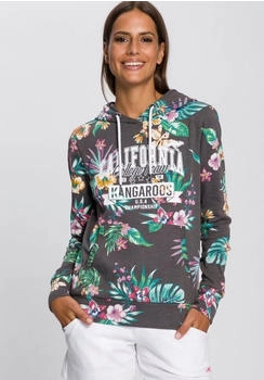 KangaROOS Kapuzensweatshirt Langarm figurumspielend Interlockmaterial