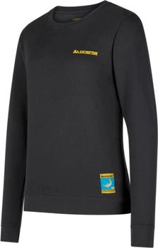 La Sportiva Climbing on the Moon Sweatshirt Damen carbon gelb