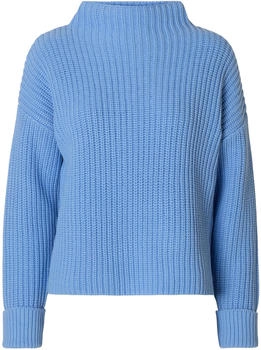 Selected Pullover Stehkragen 245698 kornblau blau