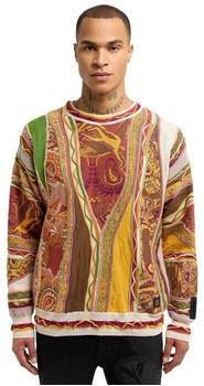 Carlo Colucci Roundneck Pullover gelb