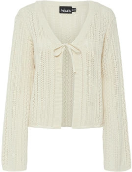 Pieces Strickjacke 'PCNUKA' ecru