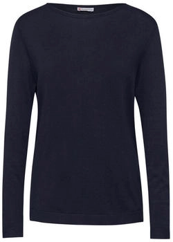 Street One Pullover U-Boot-Ausschnitt 11238 deep blue