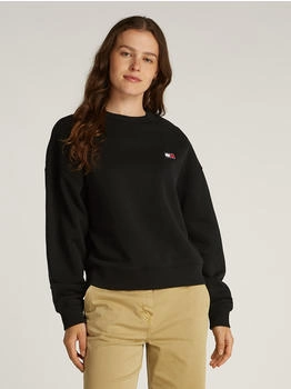 Tommy Hilfiger TJW BXY BADGE CREW Sweatshirt Logo-Badge schwarz