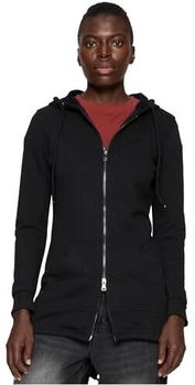 Urban Classics TB1075-Ladies Sweat Parka Kapuzenpullover schwarz