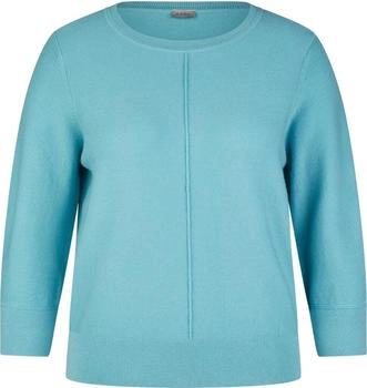 Rabe Strick Pullover 53-113605 pfauenblau