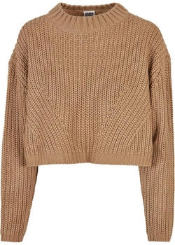 Urban Classics Ladies Wide Oversize Sweater unionbeige