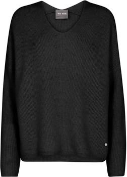 Mos Mosh MMThora V-Neck Knit schwarz