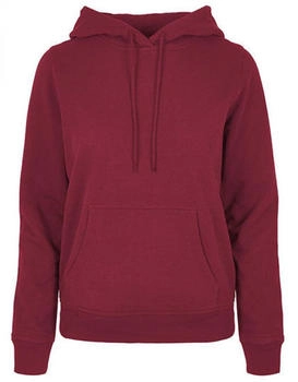 Build Your Brand Basic Hoodie (BB007) Burgundy