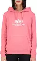 Alpha Industries Hoodie New Basic Hoodie BL W rot XS (34/36)