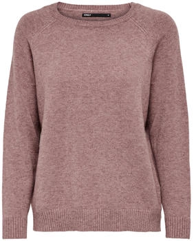 Only Onllesly Kings L/S Pullover Knt Noos (15170427) rose brown