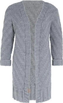 Knit Factory Sally Strickjacke grau