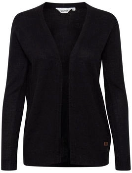 Oxmo Nena Feinstrick Cardigan schwarz 194007