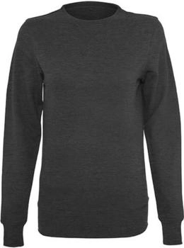 Build Your Brand BY025 Damen Sweatshirt hellgrau