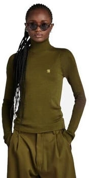 G-Star Core Slim Turtle Knitted Pullover dark olive D23678-B692-C744