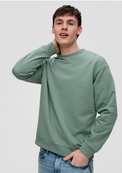 S.Oliver Sweatshirt Logo-Stickerei grün 2141652