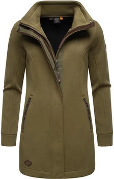 Ragwear Sweatjacke Letrice Bonded olive