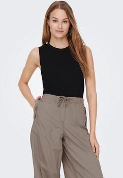 Only Geripptes Cropped Top ONLMAJLI