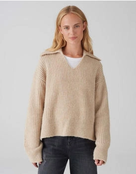 Opus Pullover 'Polonda' beige