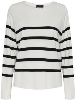 Pieces Pcsia Ls Knit Noos Bc (17146322) white