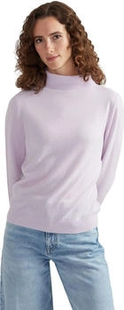 Style & Republic Rollkragenpullover aus 100% Kaschmir lavendel Slim-Fit