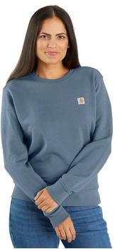 Carhartt French Terry Crewneck Sweatshirt 106179 thundercloud