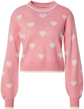 Jacqueline de Yong Pullover 'JDYROMANCE' beige pink 23259127