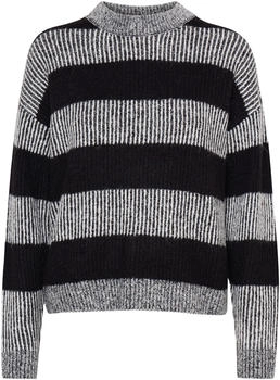 ICHI Pullover 'KAMARA LS13' schwarz