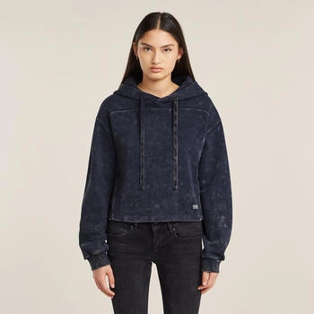 G-Star Overdyed Loose Hooded Sweatshirt dunkelblau osaka blue GD D24402-D249-H193