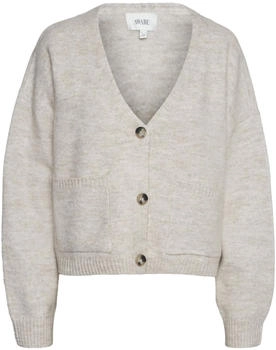 Vero Moda Strickjacke 'VMGemma' graumeliert