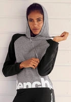 Bench. Loungewear Kapuzensweatshirt, mit farblich abgesetzten &Auml;rmeln und...
