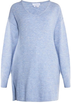 Usha Damen Pullover blaumeliert