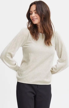 Fransa Strickpullover FRMELANI PU limestone melange