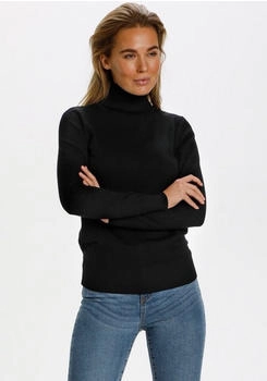 Saint Tropez Rollkragenpullover 'MilaSZ J2046' schwarz