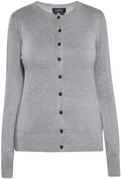Usha Damen Strickjacke graumeliert