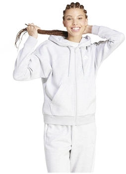 Adidas Essentials Stripes Fleece Reißverschlusspullover IN6179