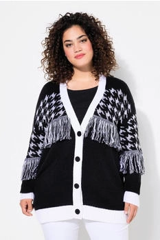 Angel of Style Strickjacke schwarz offwhite