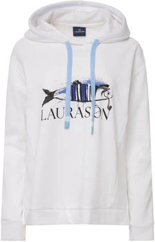 Laurasøn Damen Sweatshirt blau weiß