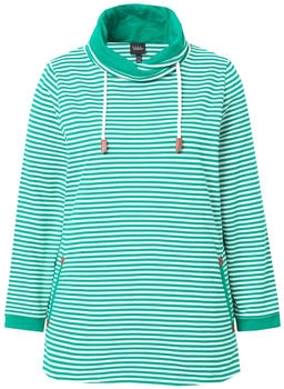 Ulla Popken Sweatshirt grün grasgrün