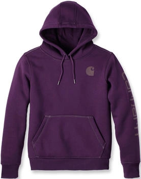 Carhartt Clarksburg Logo Damen Hoodie lila