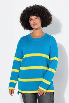 Angel of Style Pullover türkis gelb