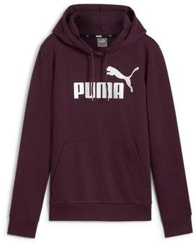 Puma ess metallic logo hoodie fl sweat