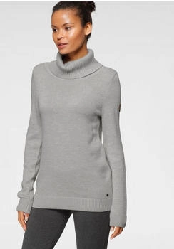 KangaROOS Rollkragenpullover grau hellgrau-melange