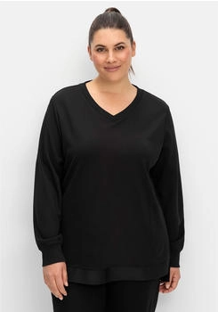Sheego Sweatshirt atmungsaktiv Stretch