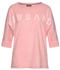 Elbsand Iduna 4-Arm-Shirt Melange-Optik Logodruck