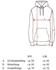 Zwillingsherz Sweatshirt 'Always positive' Kapuze und neonfarben Aufstick lila