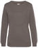 Bench Loungewear Sweatshirt runder Logostickerei taupe